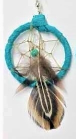 Kette & Anhnger Dreamcatcher, Leder, The Ojibwe