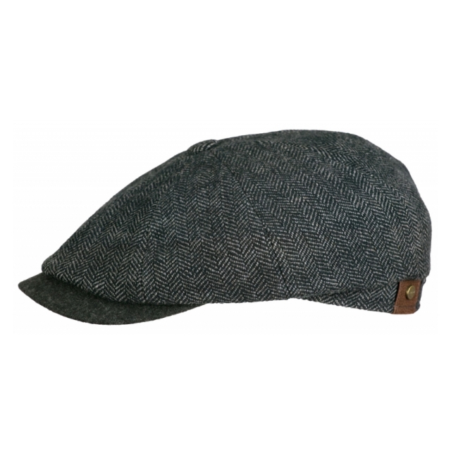 Stetson Flatcap Hatteras Fischgrt, Gr. 63