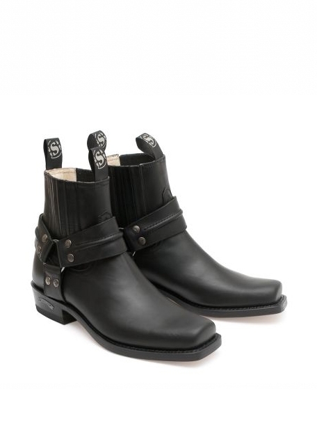 Sendra Ankle Boots Classic Small Bootsstraps - schwarz,  Gren: 35,