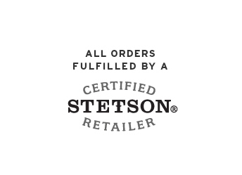 Stetson Flatcap Hatteras delave  in schwarz, Gr. S