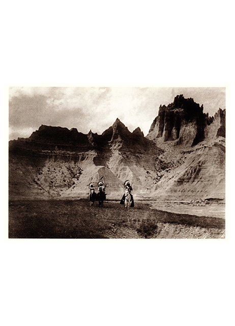 Postkarte Sheep Mountains in Badlands