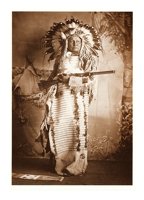 Postkarte White Bear Dakota Sioux