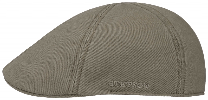 Stetson Flatcap, Vintage Texas Cotton-Linen - hellbraun